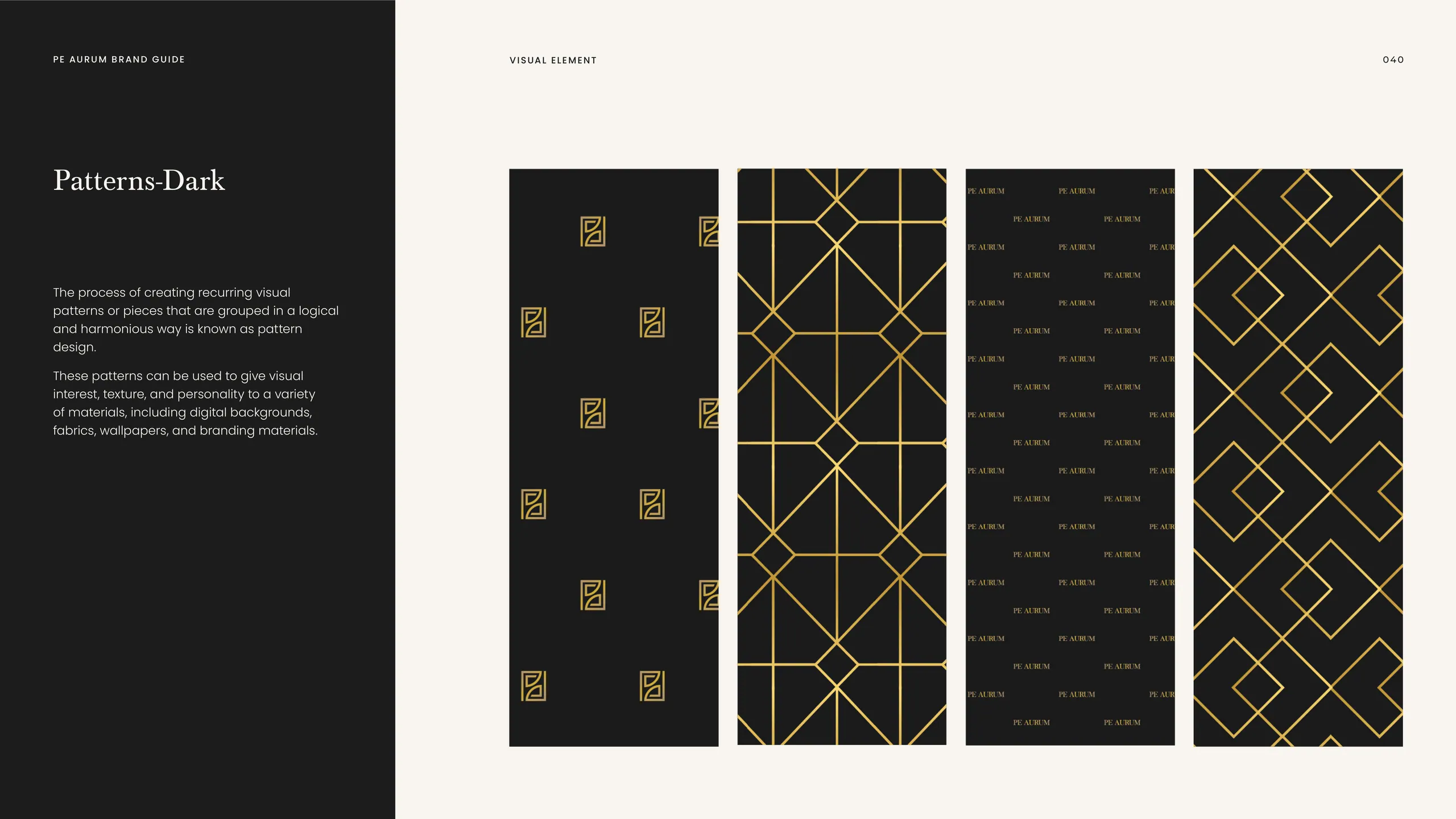 PE Aurum brand identity 4
